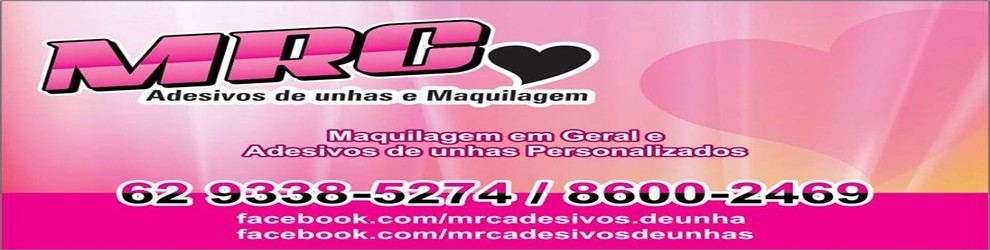 MRC Adesivos de Unhas e Maquiagens